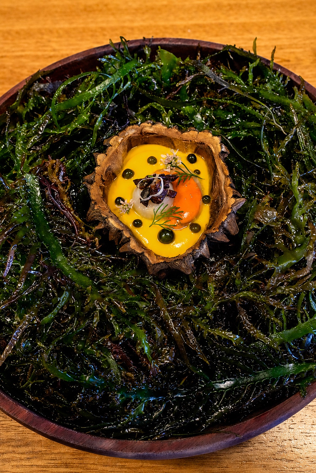 A contemporary MARE dish